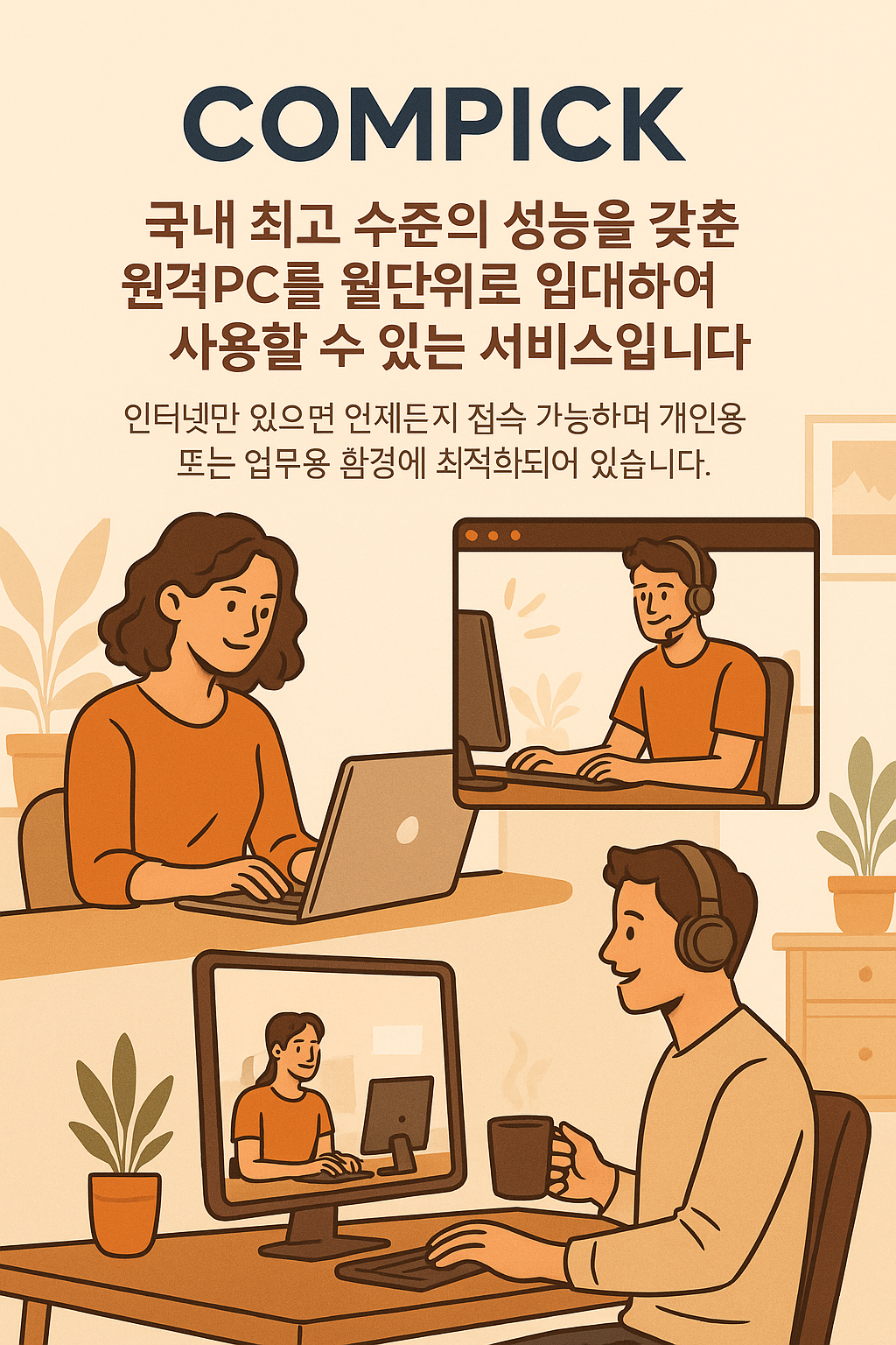 원격PC임대